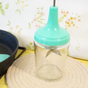 Retro Food Chopper/Teal Food Chopper/Food Chopper/Acme/Vintage Food Chopper/Turquoise/60&#39;s Kitchen/Retro/Kitchen Utentils/Food Processor/USA