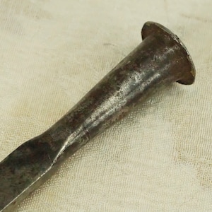 Scalpello antico per legno/Charles Buck/Scalpello/Acciaio fuso/1/2 pollice/Firmato/Attrezzo vintage per la lavorazione del legno/Attrezzo manuale per legno/Decorazione rustica per utensili/Scalpello in acciaio