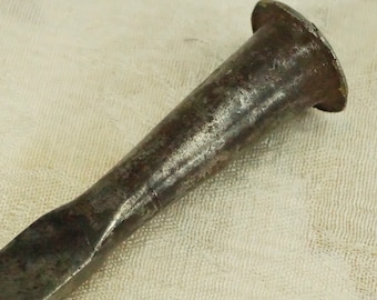Antique Wood Chisel/Charles Buck/Chisel/Cast Steel/1/2 Inch/Signed/Vintage Woodworking Tool/Hand Wood Tool/Rustic Tool Decor/Steel Chisel