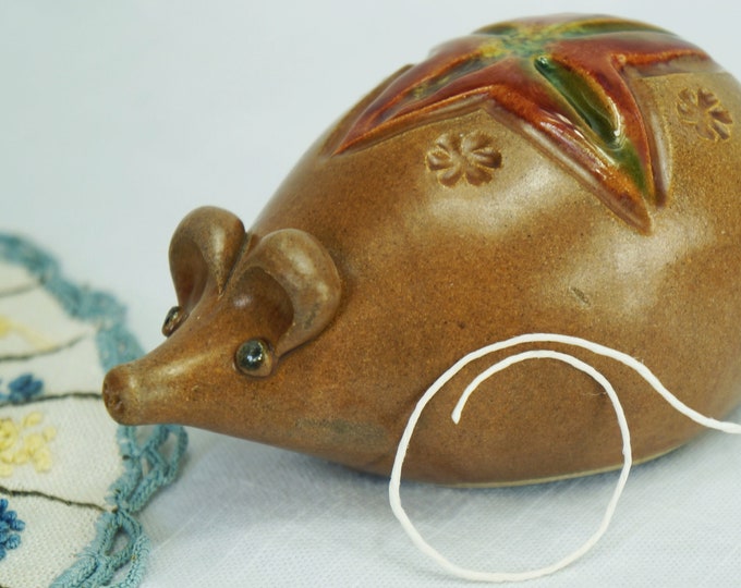 Figural String Dispensers/mouse String Holder/pottery Mouse/signed ...