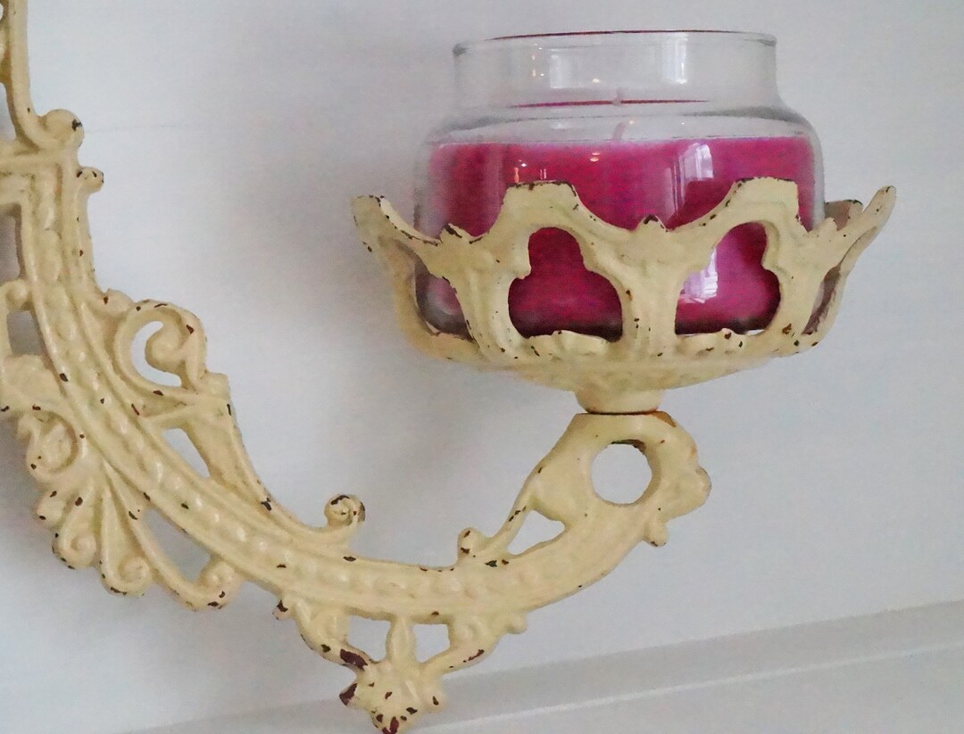 Victorian Wall Sconce/oil Lantern Holder/wall Mounted Candle Etsy