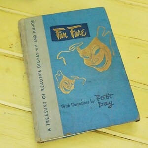 Reader&#39;s Digest/Fan Fare/Funny Stories/Wit And Humor/Funny Clean Stories/First Edition/1949/Hardcover/Good Clean Humor/Fair Condition/Book
