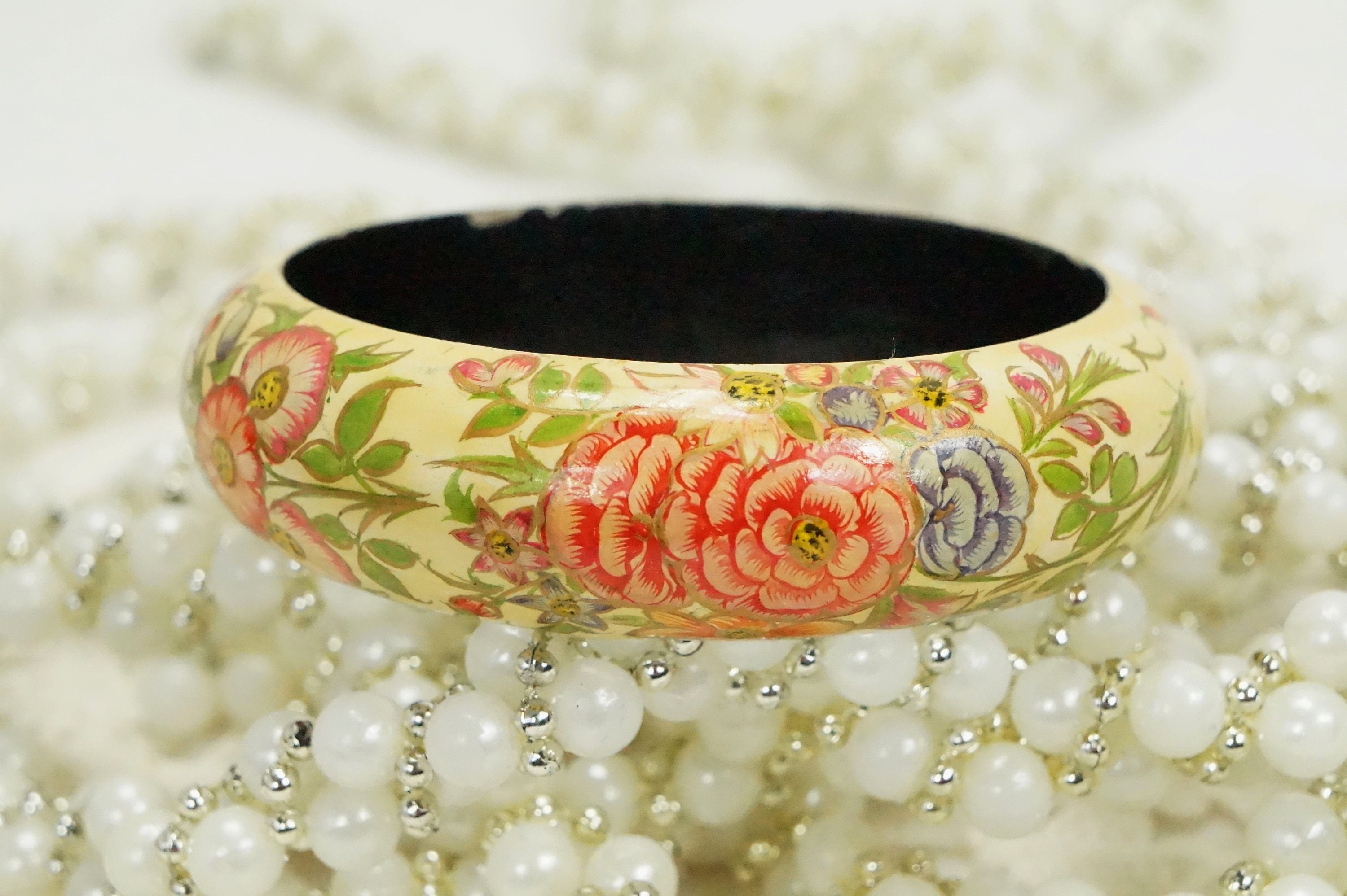 Floral bangle deals