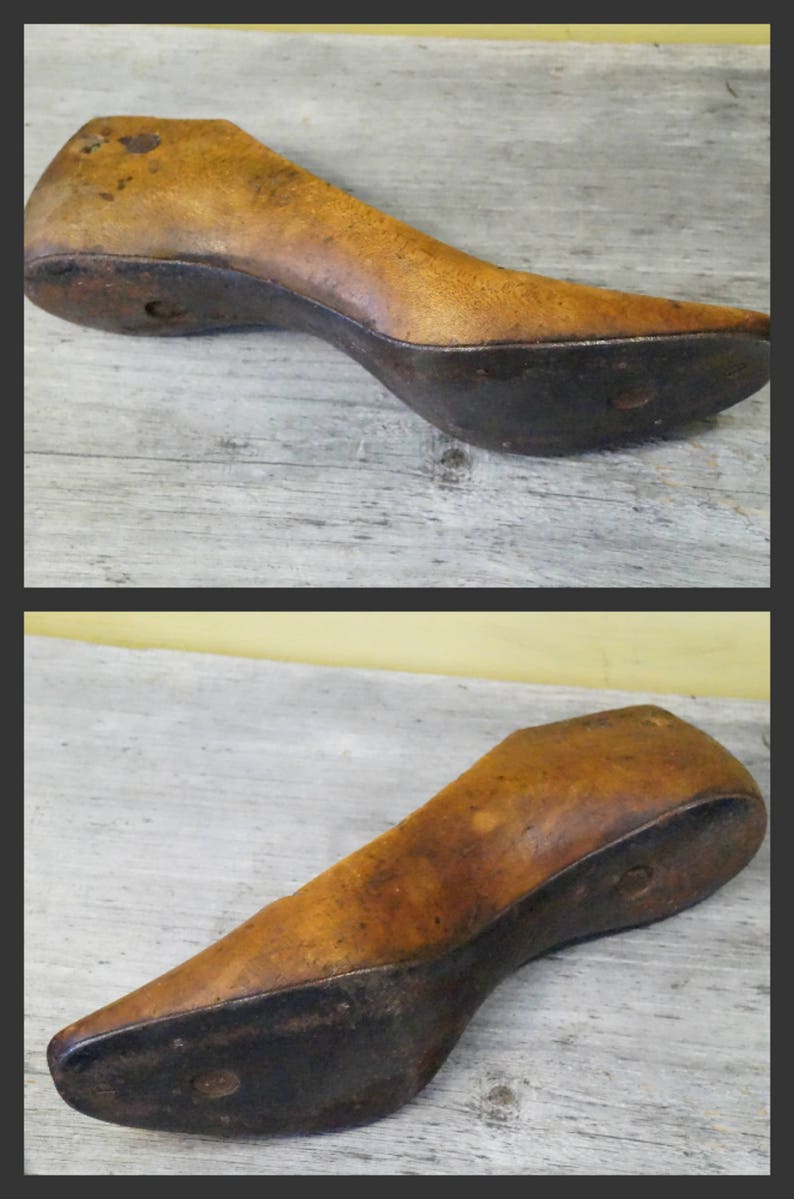 Wooden Shoe Mold/woman's Shoe Mold/vintage Shoe Etsy