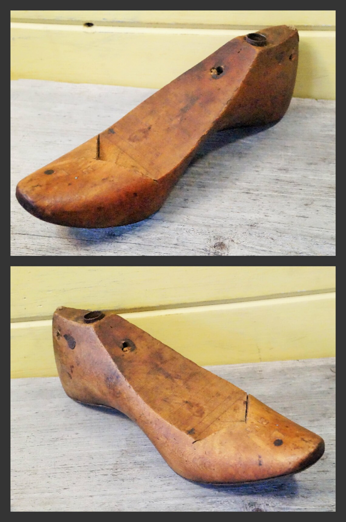 Wooden Shoe Mold/woman's Shoe Mold/vintage Shoe Etsy