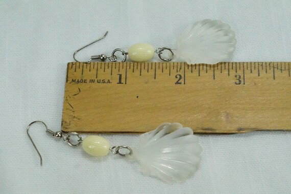 Boho Seashell Long Dangle Earrings/Lightweight Pl… - image 10