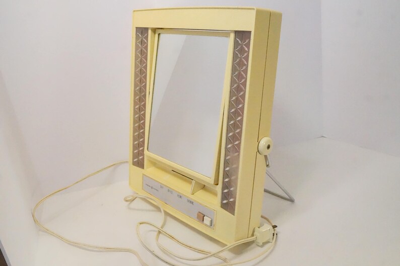Makeup Mirror Ge Lighted General Electric Make Up Vanity 70 S Vintage