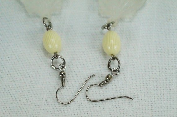 Boho Seashell Long Dangle Earrings/Lightweight Pl… - image 6