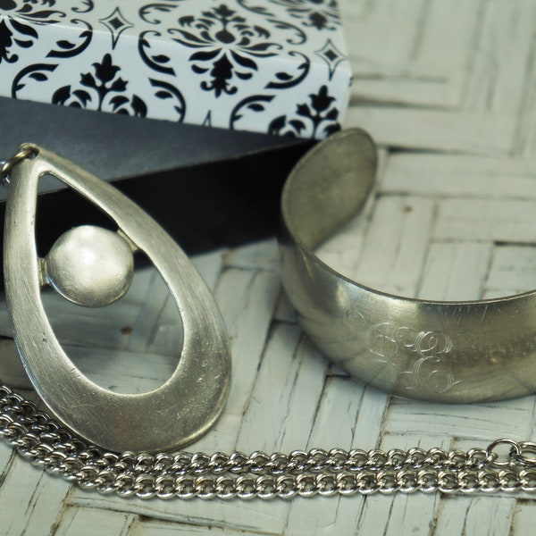 Pewter Jewelry Etsy