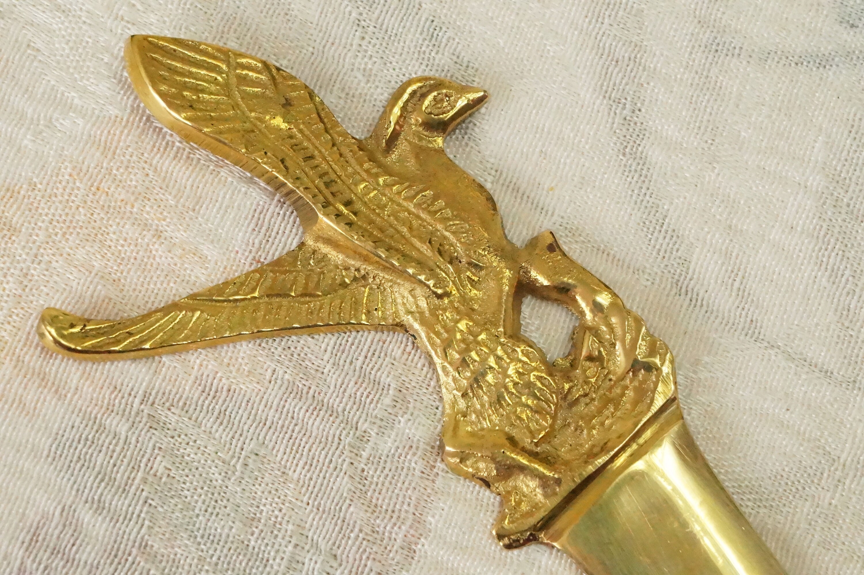 Golden Eagle Letter Opener/Vintage/Eagle Letter Opener/Gold Etsy