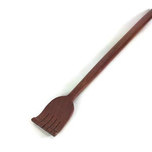 Back Scratcher Stick Massage Red Small Wood Handmade Massager Wooden Gift