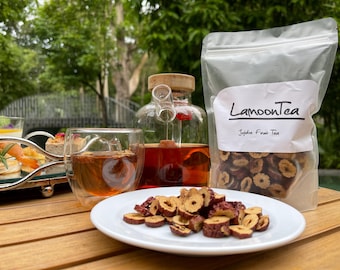 Jujube Fruit Berry Dried Fruit Herb Herbal Powder Petals Tea Tree | LAMOON TEA