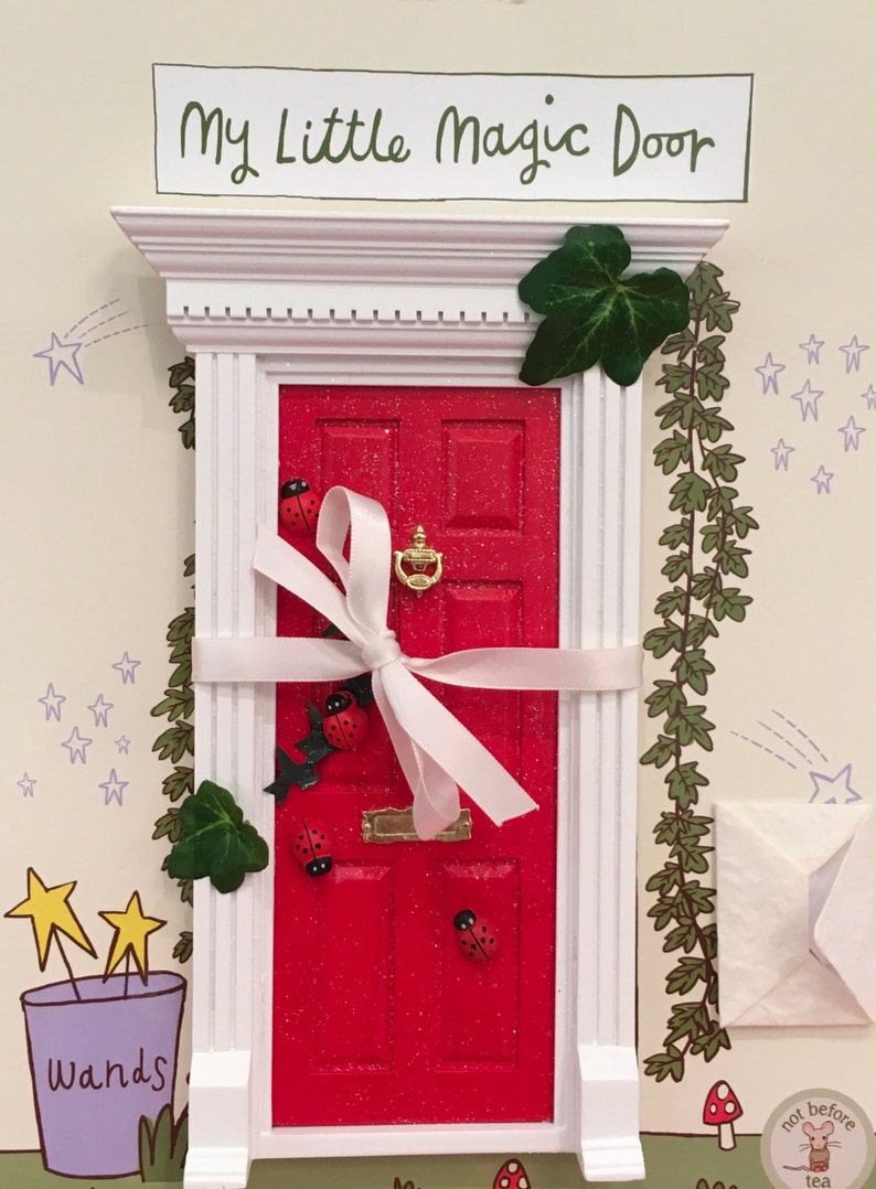 Red Forest Magic Fairy Door Etsy