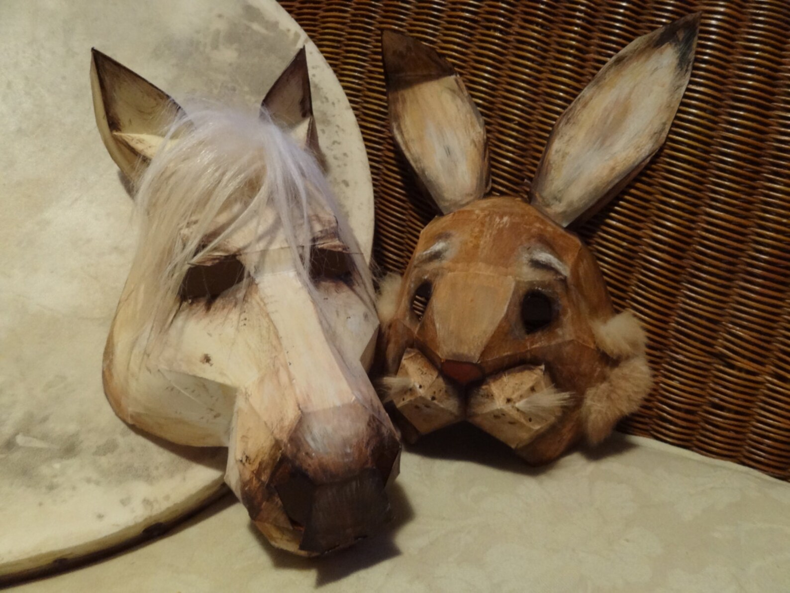 DIY Halloween Mask Horse Head Mask Horse Costume Printable Etsy