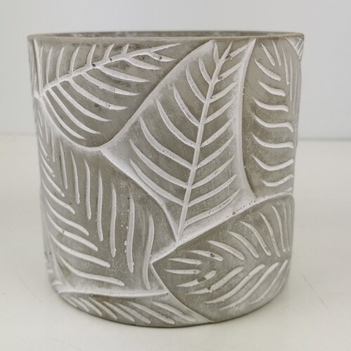 Rustic Mesh Grey / White Indoor Plant Pot / Planter Etsy UK