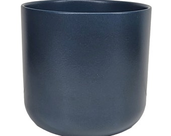 Navy Ceramic Planter / House Plant Pot / Various sizes 10-26cm