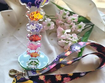 Washi Holder and Lanyard: Pig Noise