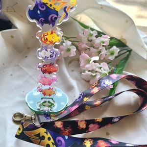 Washi Holder and Lanyard: Pig Noise