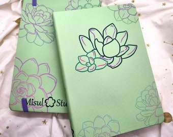 A5 Notebook: Succulents | Honey Bee
