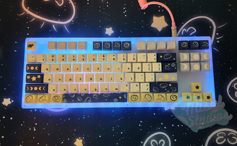 Moon Jelly Keycap Set [cherry Profile | XDA Profile] - Etsy