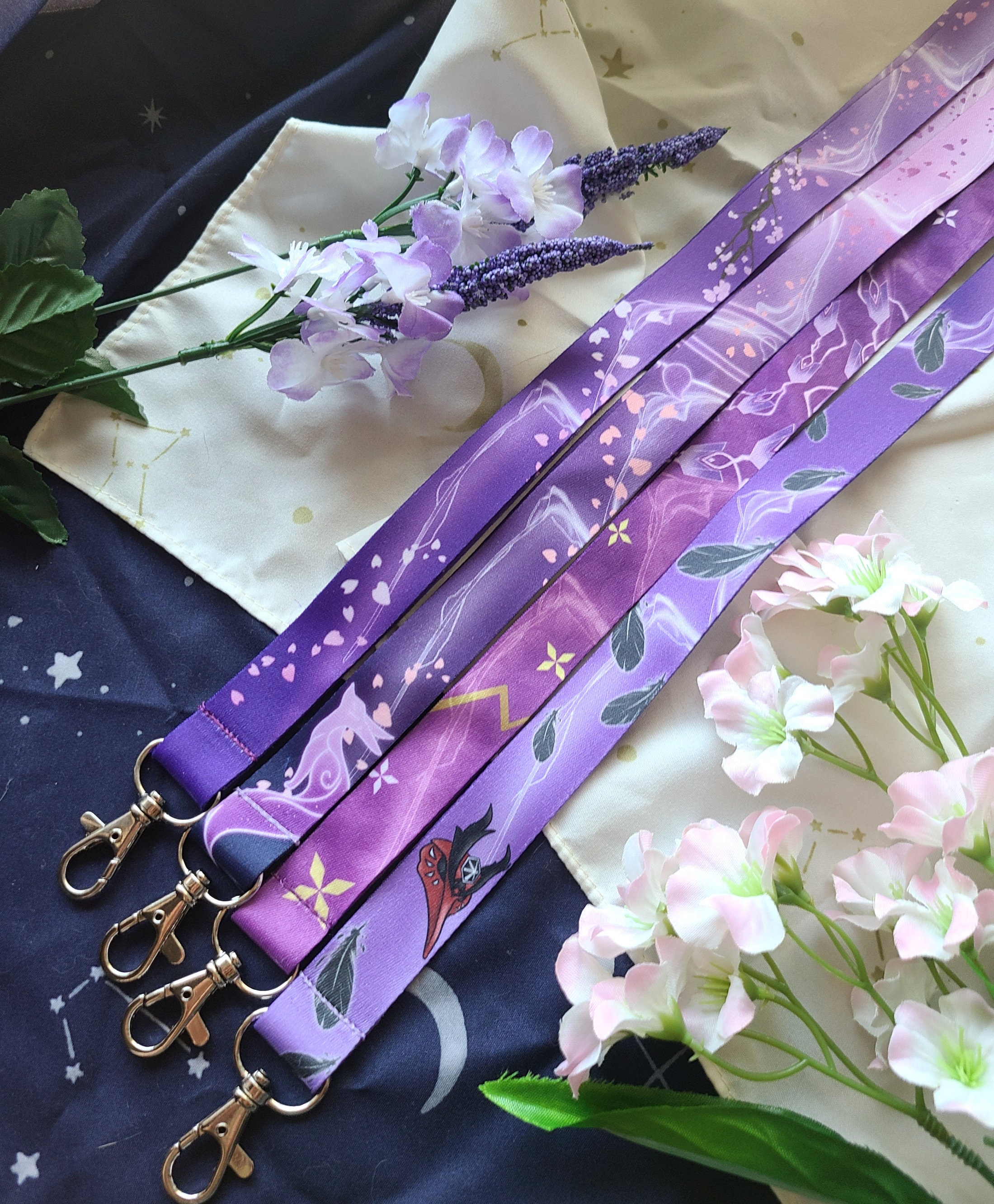 Electro Lanyards Cyno Baal ei Yae Miko Kujou Sara Kuki Shinobu Etsy