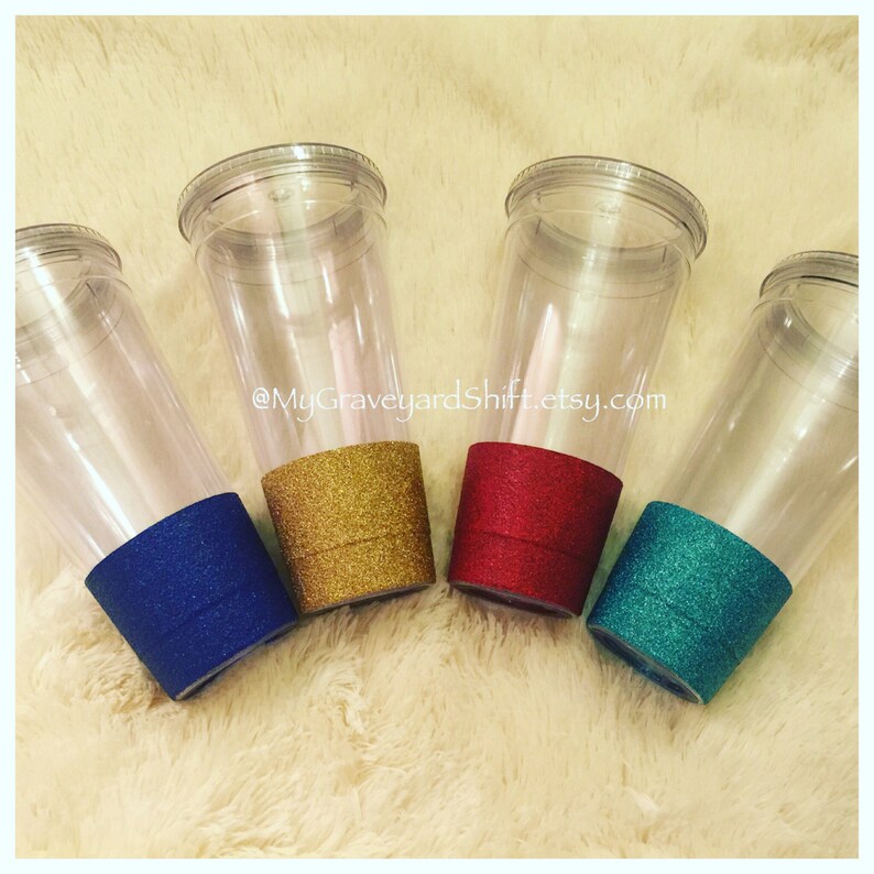 CUSTOM Glittered 32oz Cup/tumbler Personalized Glitter Cup Etsy