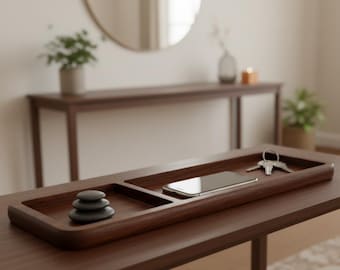 Rosewood Dish / Valet/ Key Dish/ Handcrafted elegant tray