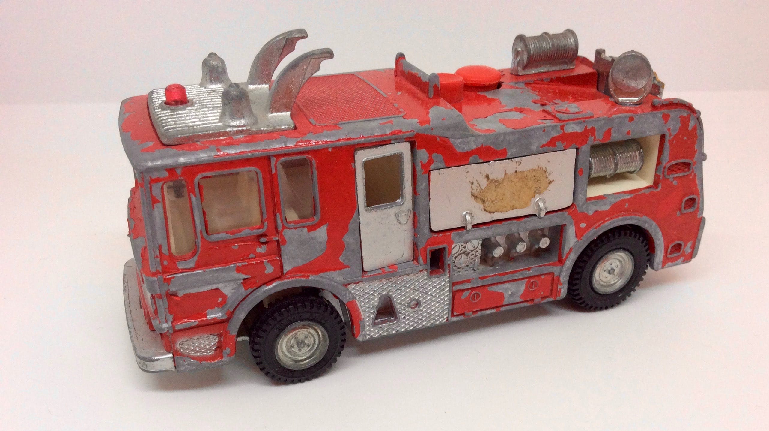 Vintage DINKY TOYS Metal Fire Engine Merryweather Marquis