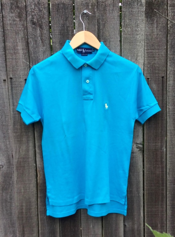 turquoise ralph lauren shirt