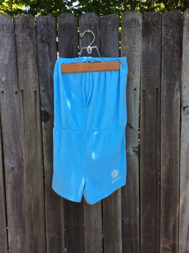 terry cloth romper baby