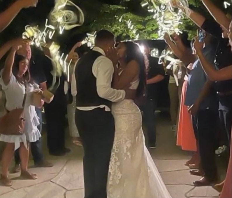 Deluxe Wedding Wands With Fairy Lights Etsy