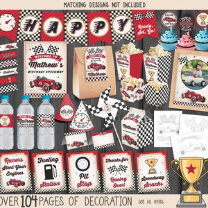 Race Car Candy Wrappers, Personalized, Car Wrappers, Car Chip Bag, Car ...