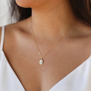 Small virgin mary necklace hotsell