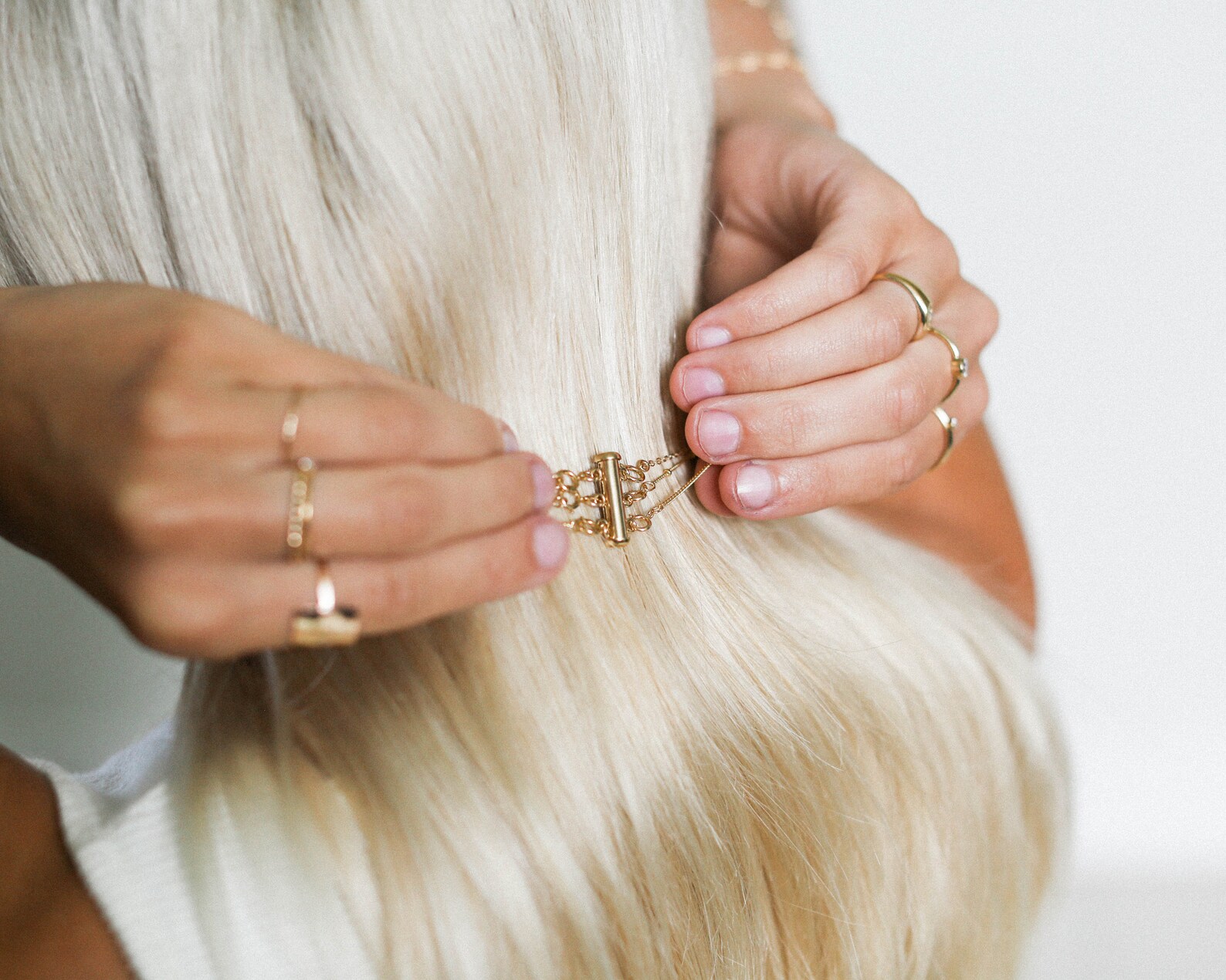 Layered Necklace Detangler / Layering Necklace Spacer / Multi Etsy Canada