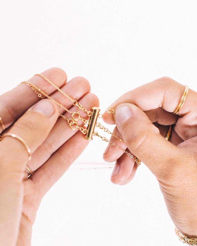 Layered Necklace Detangler / Layering Necklace Spacer / Multi Etsy Canada