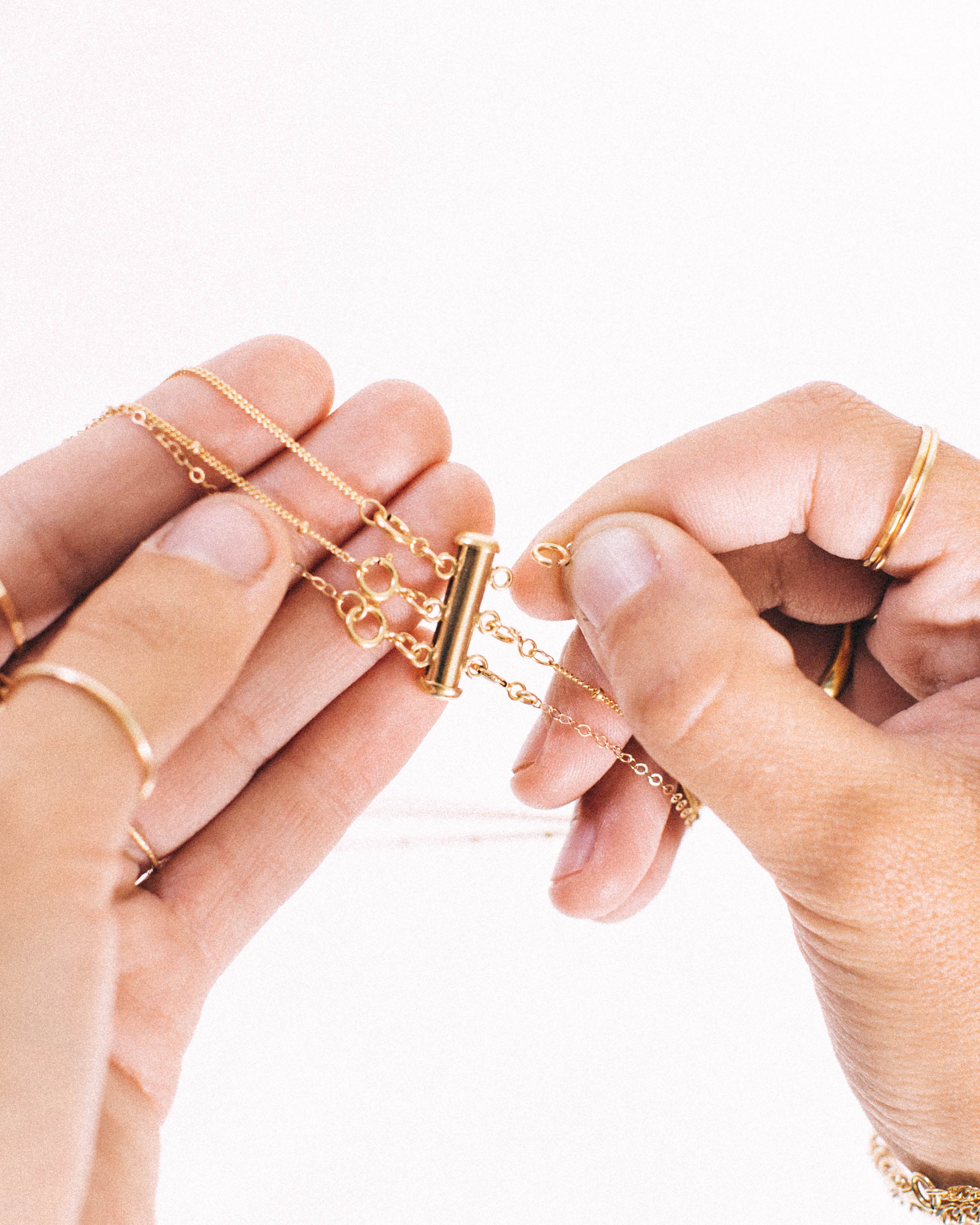 Layered Necklace Detangler / Layering Necklace Spacer / Multi Etsy Canada