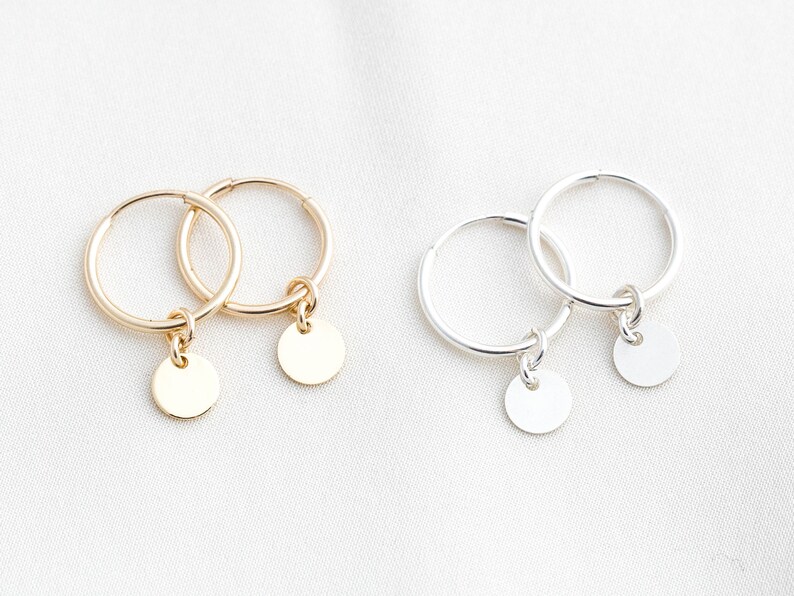 Everyday Gold Hoop Earrings / Gold Filled Earrings / Gold Etsy Australia