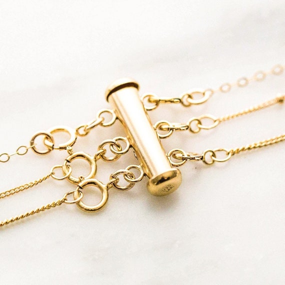 Necklace spacer bar sale