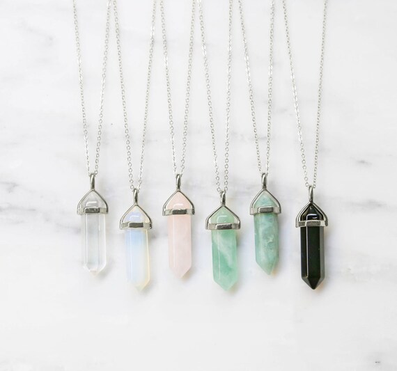 multi stone gold necklace