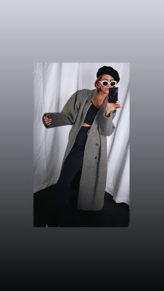 Womens Vintage Wool Coat