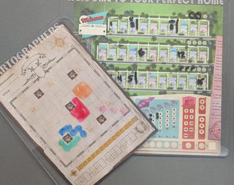 Handmade Clear Acrylic Overlays for Roll and Write Games