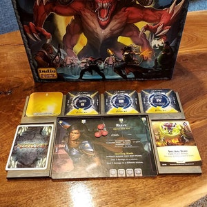 Handmade Laser Cut Unofficial Player Board for Aeon&#39;s End 2nd Edition