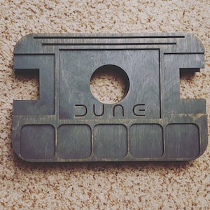 Handmade Deluxe Size Wooden Player Boards for Dune Imperium