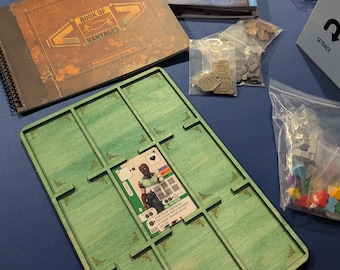 Handmade Player Organization  Wooden Upgrade Boards for Vantage Board Game