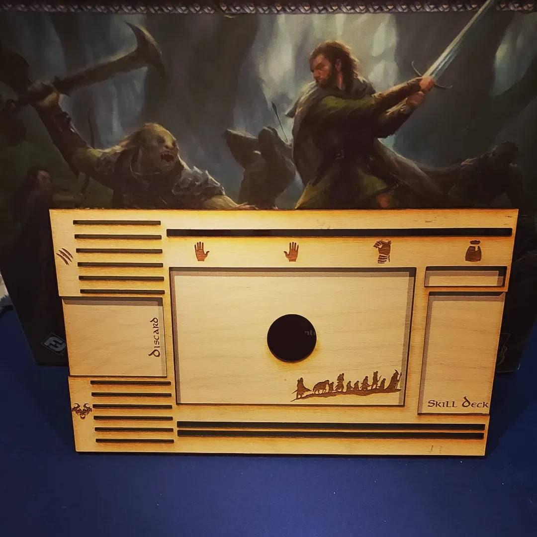 Handmade Upgraded Playerboards for Lord of the Rings Journeys Etsy