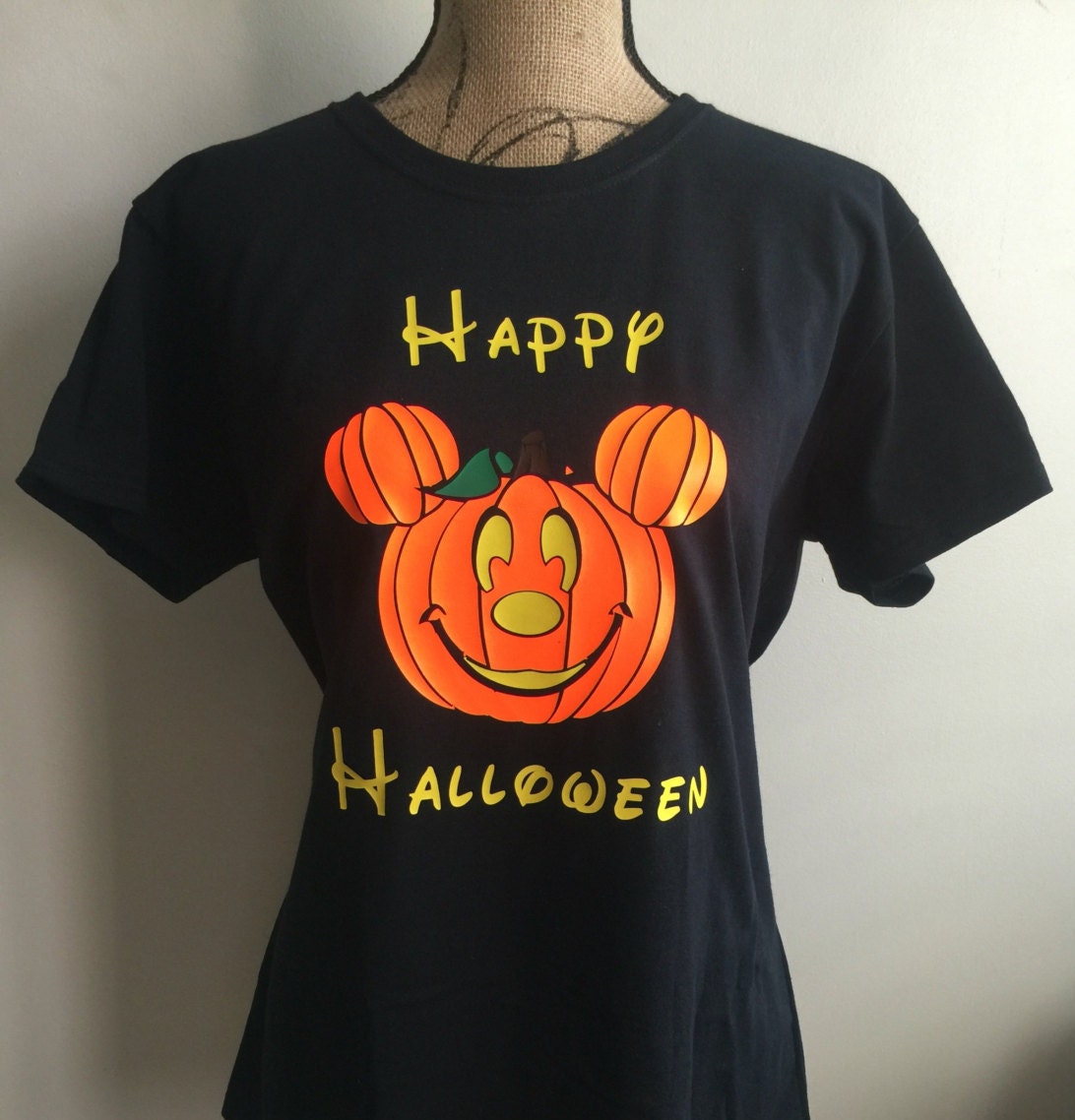 Happy Halloween Shirt Disney Halloween Shirt Halloween  Etsy