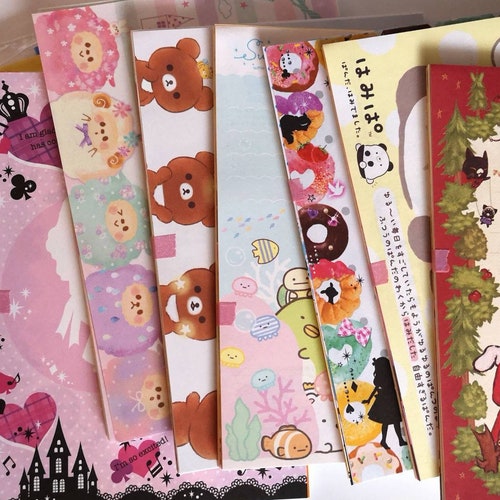 Cute Japanese Stationery Scrapbooking Stickers Etsy