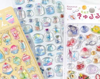 3D Sticker Resin | BGM Japan Kyururun | Sweet  Summer Limited Unique Kawaii Deco Den