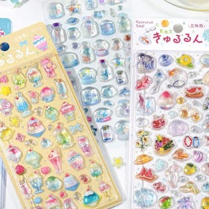 3D-sticker van hars | BGM Japan Kyururun | Sweet Summer Limited Unieke Kawaii Deco Den