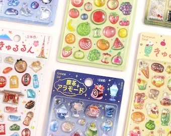 3D Sticker Resin | BGM Japan Kyururun | Sweet  Summer Limited Unique Kawaii Deco Den Bonbon Drop